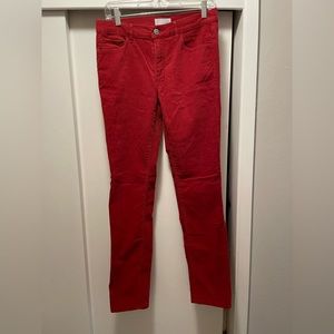Red Loft Pants